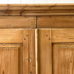 An English Early 19th Century Pine Cupboard
