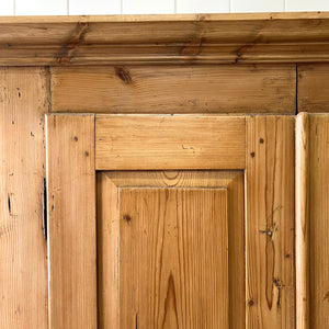 An English Early 19th Century Pine Cupboard