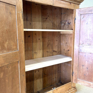 An English Early 19th Century Pine Cupboard
