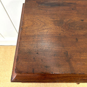 A Georgian Mahogany Cellarette Table with Rising Lid