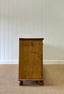 An English Pine Sideboard c1860