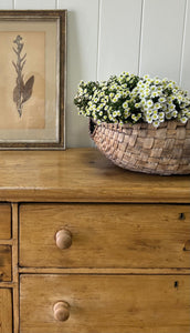 An English Pine Sideboard c1860