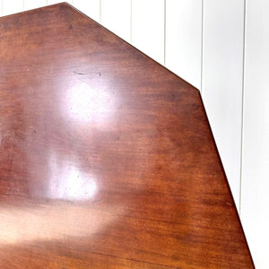 A Large Antique English Mahogany Tripod Table
