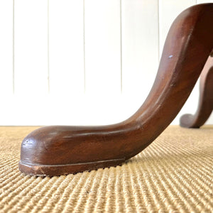 A Large Antique English Mahogany Tripod Table