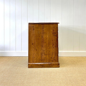 An Antique Pine Set or Bank of Drawers