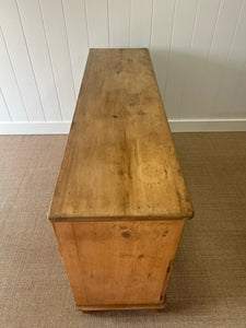 An English Pine Sideboard c1860