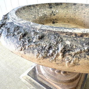 A Delightful Pair of Antique Garden Urns