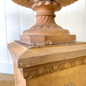 A Delightful Pair of Antique Garden Urns