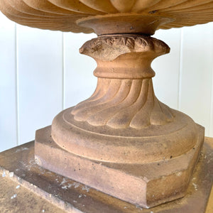 A Delightful Pair of Antique Garden Urns