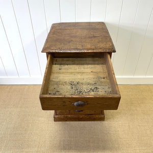 An Antique Pine Set or Bank of Drawers