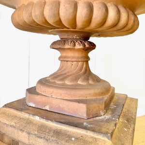 A Delightful Pair of Antique Garden Urns