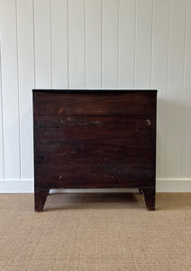 An English Ebonized Georgian Mahogany Chest of Drawers Dresser c1800