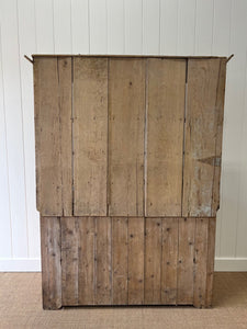 A Large Late 19th Century Pine Welsh Dresser or Cupboard