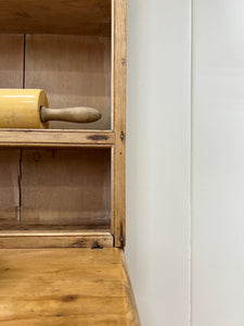 A Large Late 19th Century Pine Welsh Dresser or Cupboard