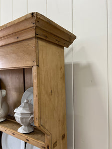A Large Late 19th Century Pine Welsh Dresser or Cupboard