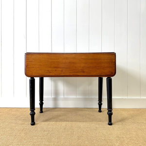 An English Country Mahogany Pembroke Drop Leaf Table
