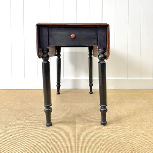 An English Country Mahogany Pembroke Drop Leaf Table