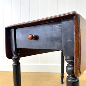 An English Country Mahogany Pembroke Drop Leaf Table