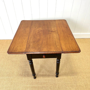 An English Country Mahogany Pembroke Drop Leaf Table