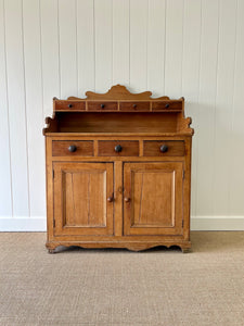An Unusual Scottish Pine Sideboard c1870