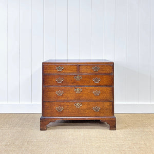 A Beautiful English Georgian Oak Chest of Drawers