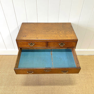 A Beautiful English Georgian Oak Chest of Drawers
