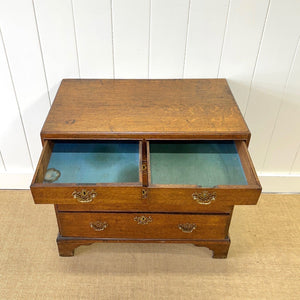 A Beautiful English Georgian Oak Chest of Drawers