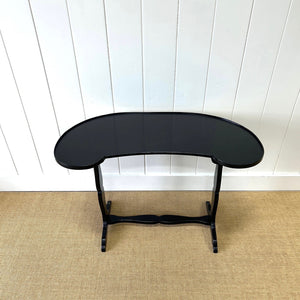 An Antique Ebonized Desk or Side Table