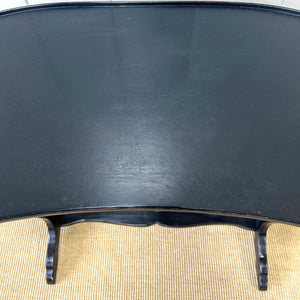An Antique Ebonized Desk or Side Table