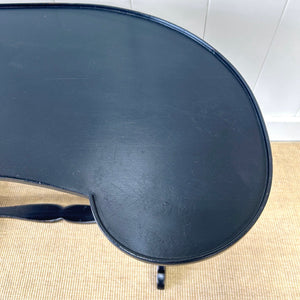 An Antique Ebonized Desk or Side Table