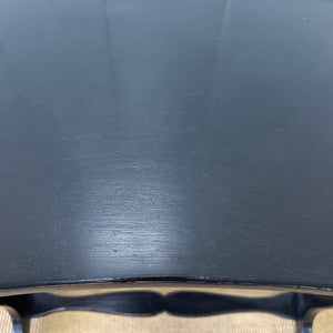 An Antique Ebonized Desk or Side Table