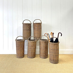 Umbrella or Stick Holder Basket - Handmade in the UK