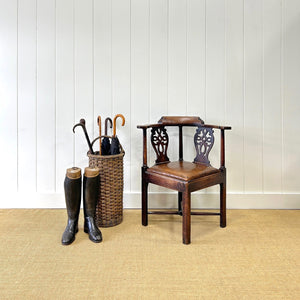 Umbrella or Stick Holder Basket - Handmade in the UK