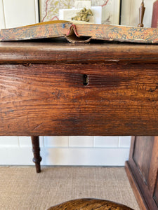 Antique English Oak Clerk's Desk c1880