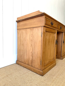 An English Country Pine Sideboard or Desk