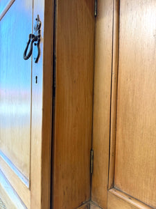 An English Country Pine Sideboard or Desk