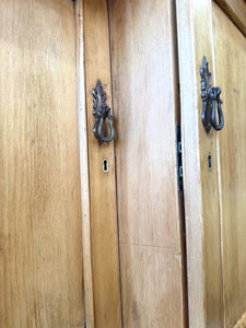 An English Country Pine Sideboard or Desk