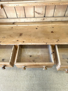 An Early 19th Century Pine Welsh Dresser
