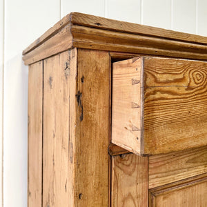 A Handsome Antique English Pine Sideboard c1890