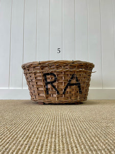 Antique Welsh Girls School Laundry Basket