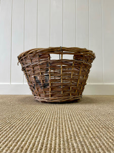 Antique Welsh Girls School Laundry Basket