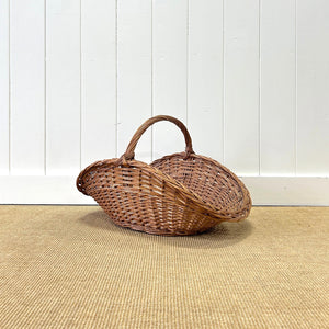 A Vintage Wicker Basket