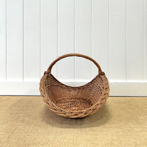 A Vintage Wicker Basket