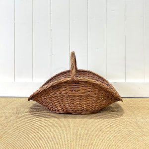 A Vintage Wicker Basket