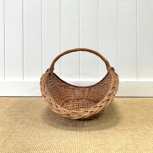 A Vintage Wicker Basket