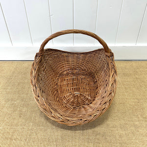 A Vintage Wicker Basket