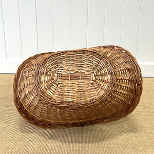A Vintage Wicker Basket