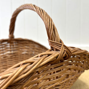 A Vintage Wicker Basket