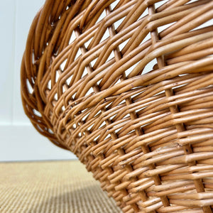 A Vintage Wicker Basket