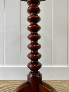 An English Mahogany Candlestick Table c1800